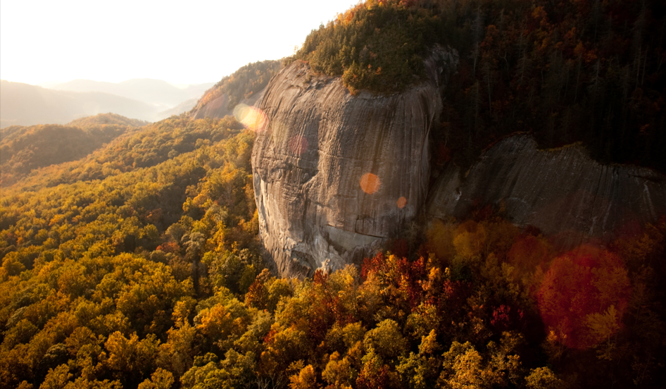 LookingGlassRock Fall-explore-brevard