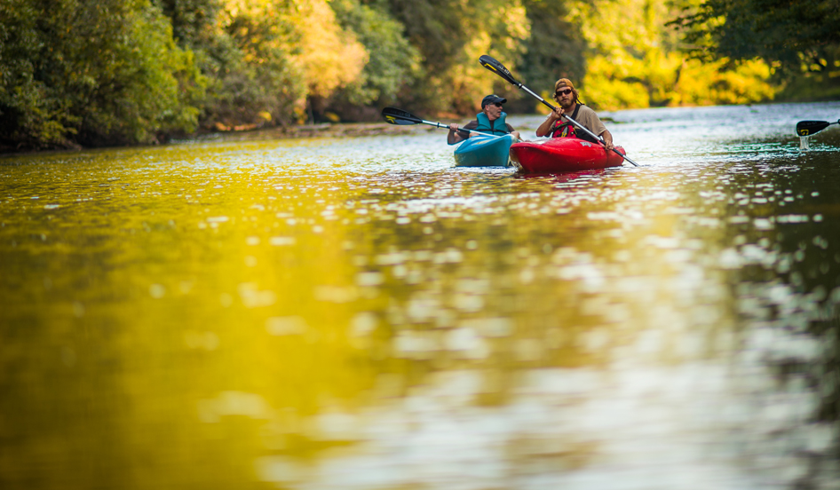 Kayaking the French Broad