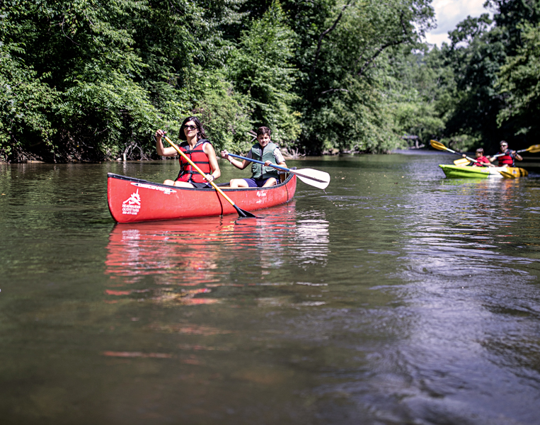 Kayaking the French Broad