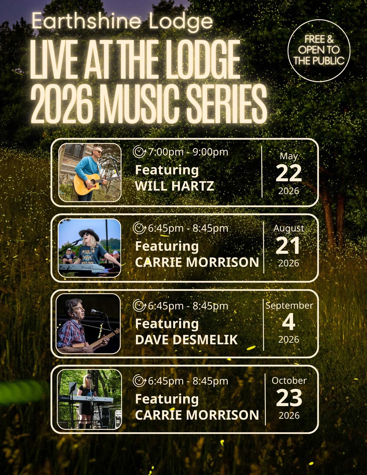 Summer Music Series with Carrie Morrison