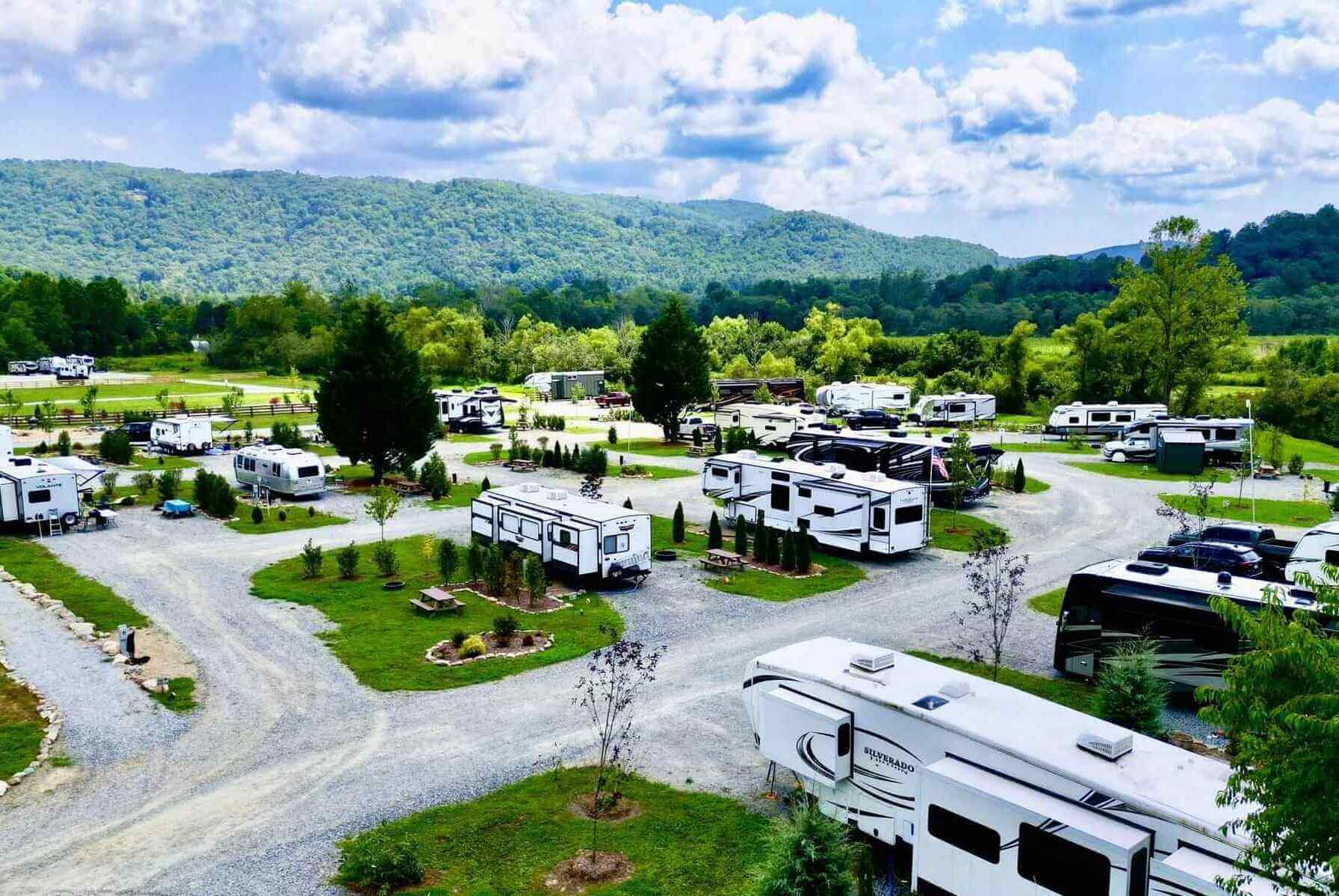 Pisgah Forest RV Park  Campground