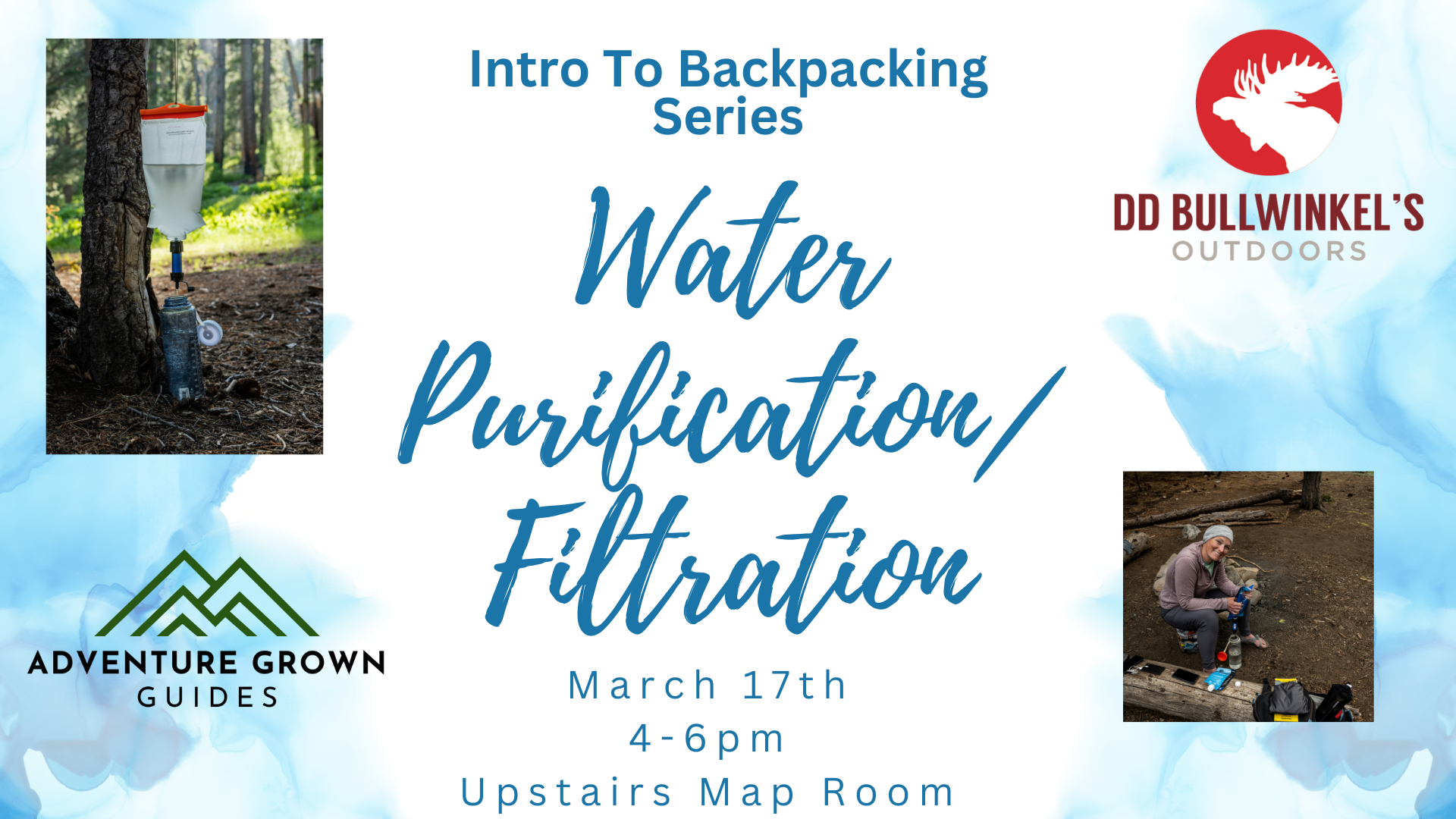 Intro To Backpacking Series – Water Filtration/Purification and Waterfall Safety