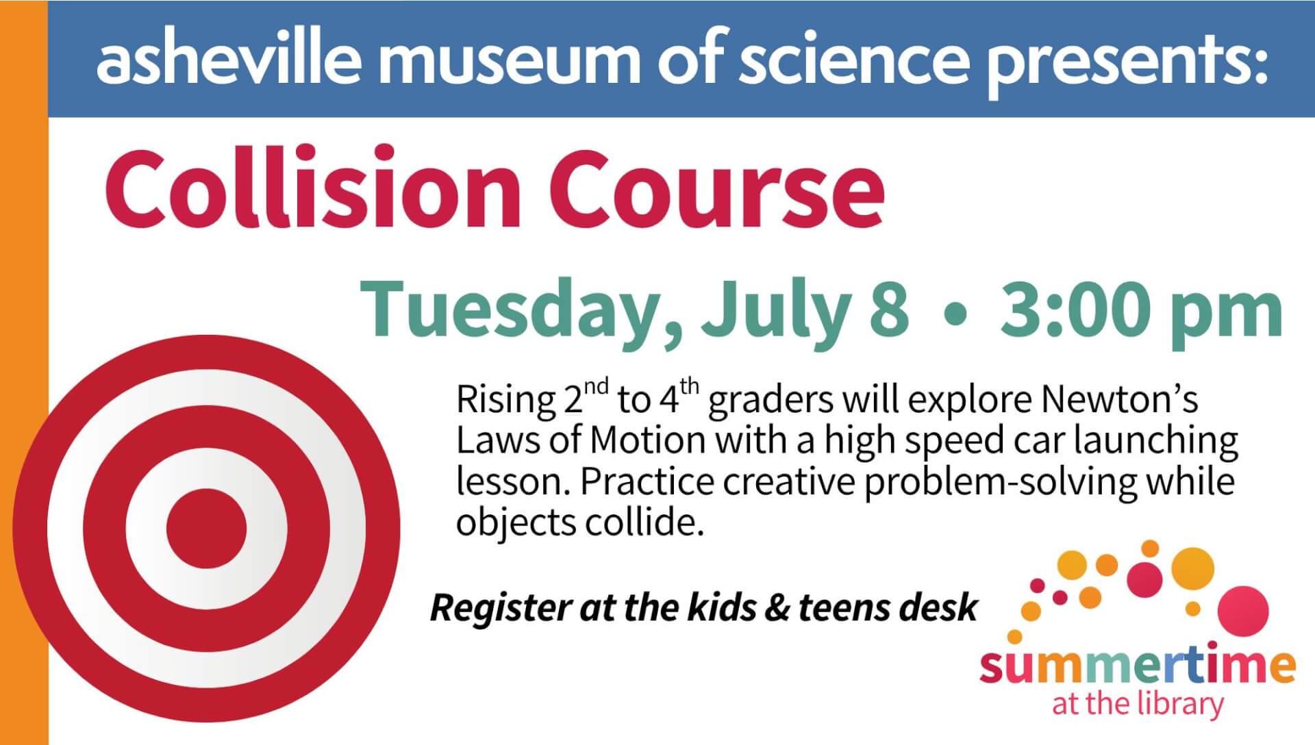 Asheville Museum of Science Presents Collision Course