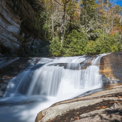 French Broad, Mill Shoals & Bird Rock Falls