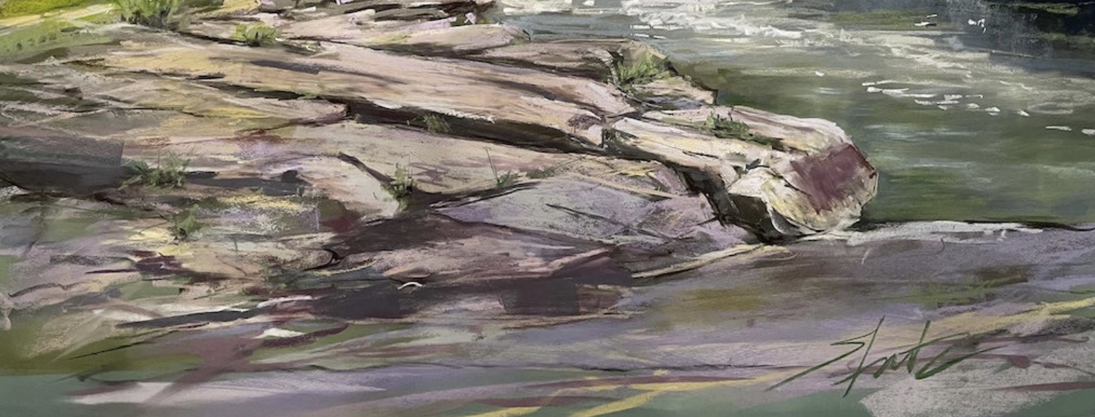 PAINTING WITH BRAYER AND PASTEL WORKSHOP with ANNE STRUTZ