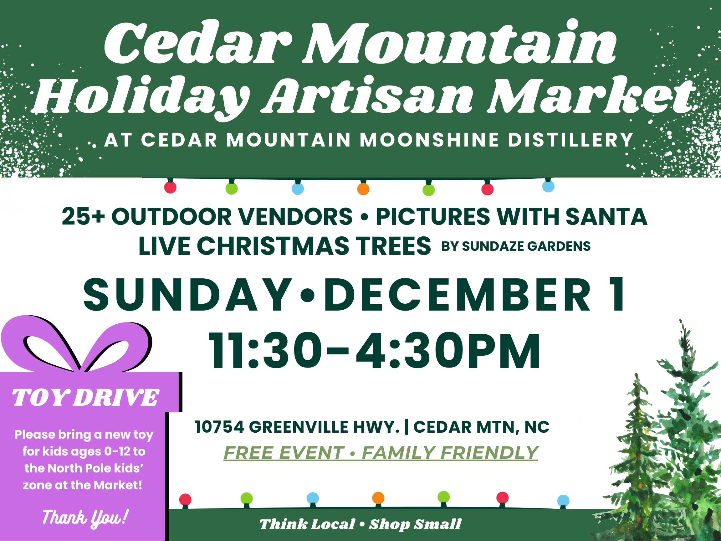 Cedar Mountain Holiday Artisan Market