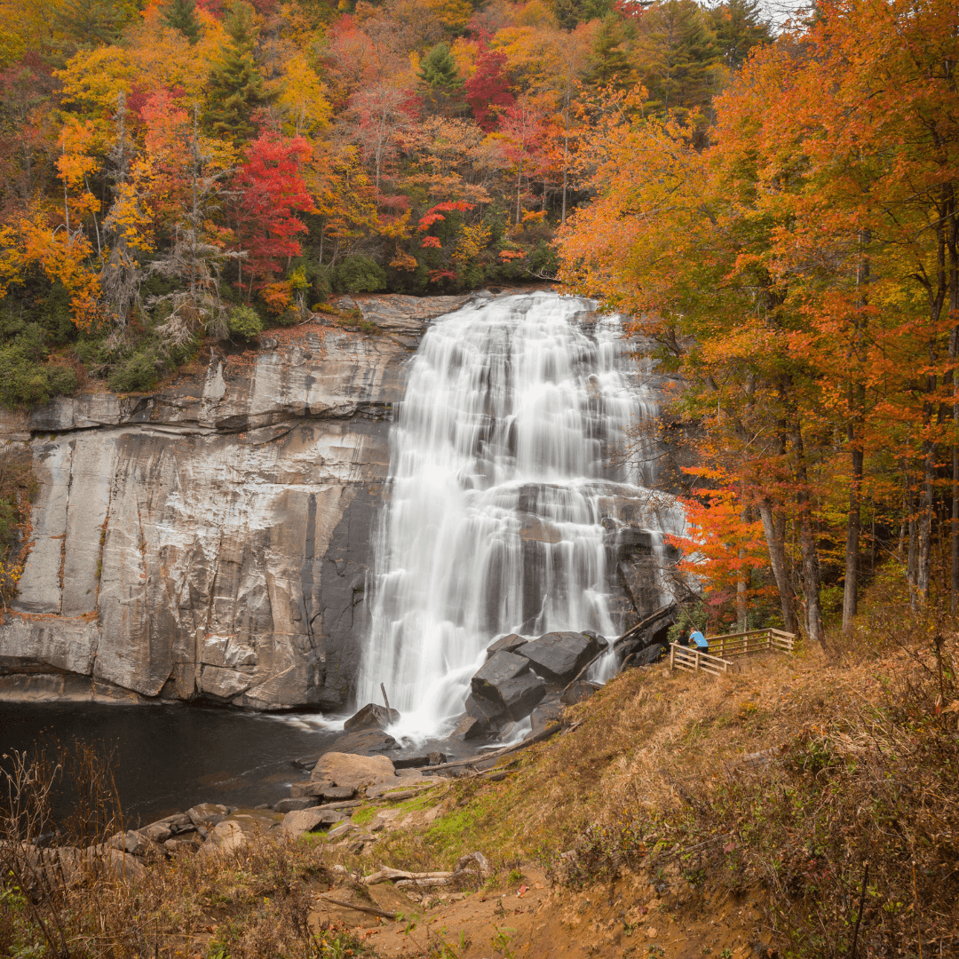 Fall Waterfall-explore-brevard