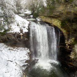 Winter Fun in Brevard, NC