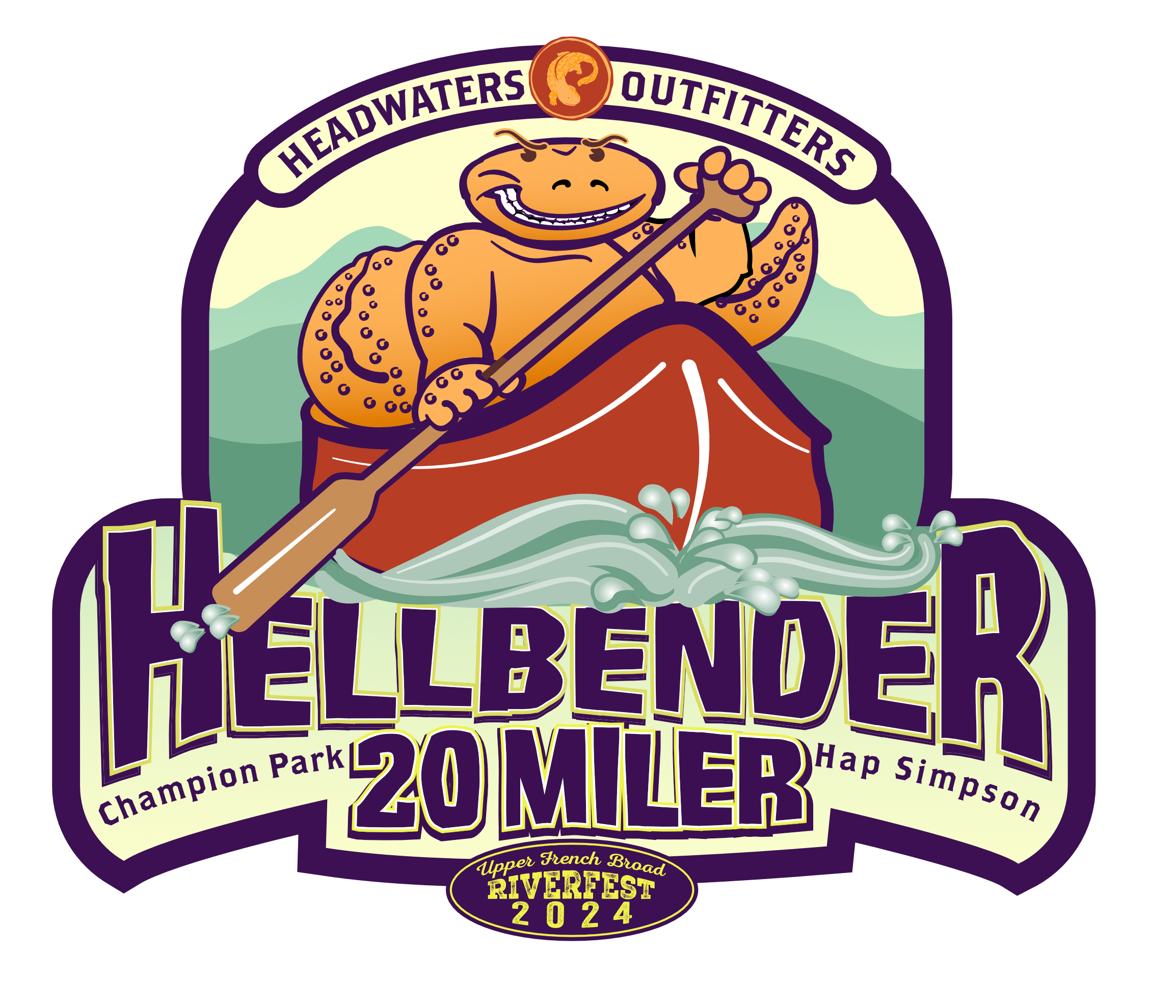 Hellbender 20 Miler Relay Canoe Race