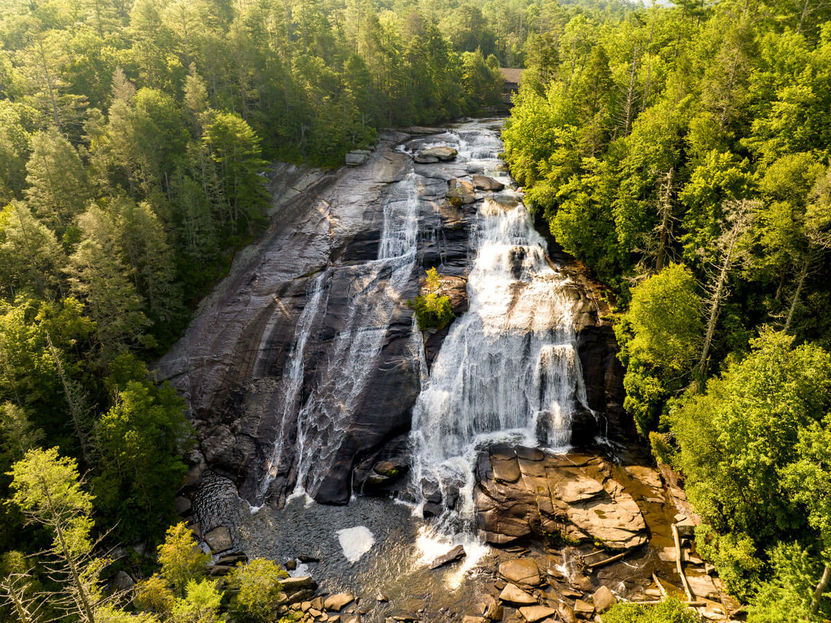 HighFalls Aerial 1200-explore-brevard