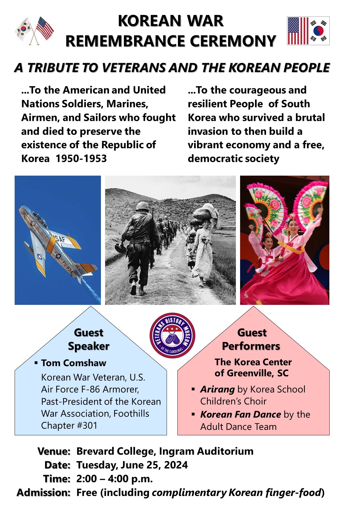 Korean War Remembrance Ceremony