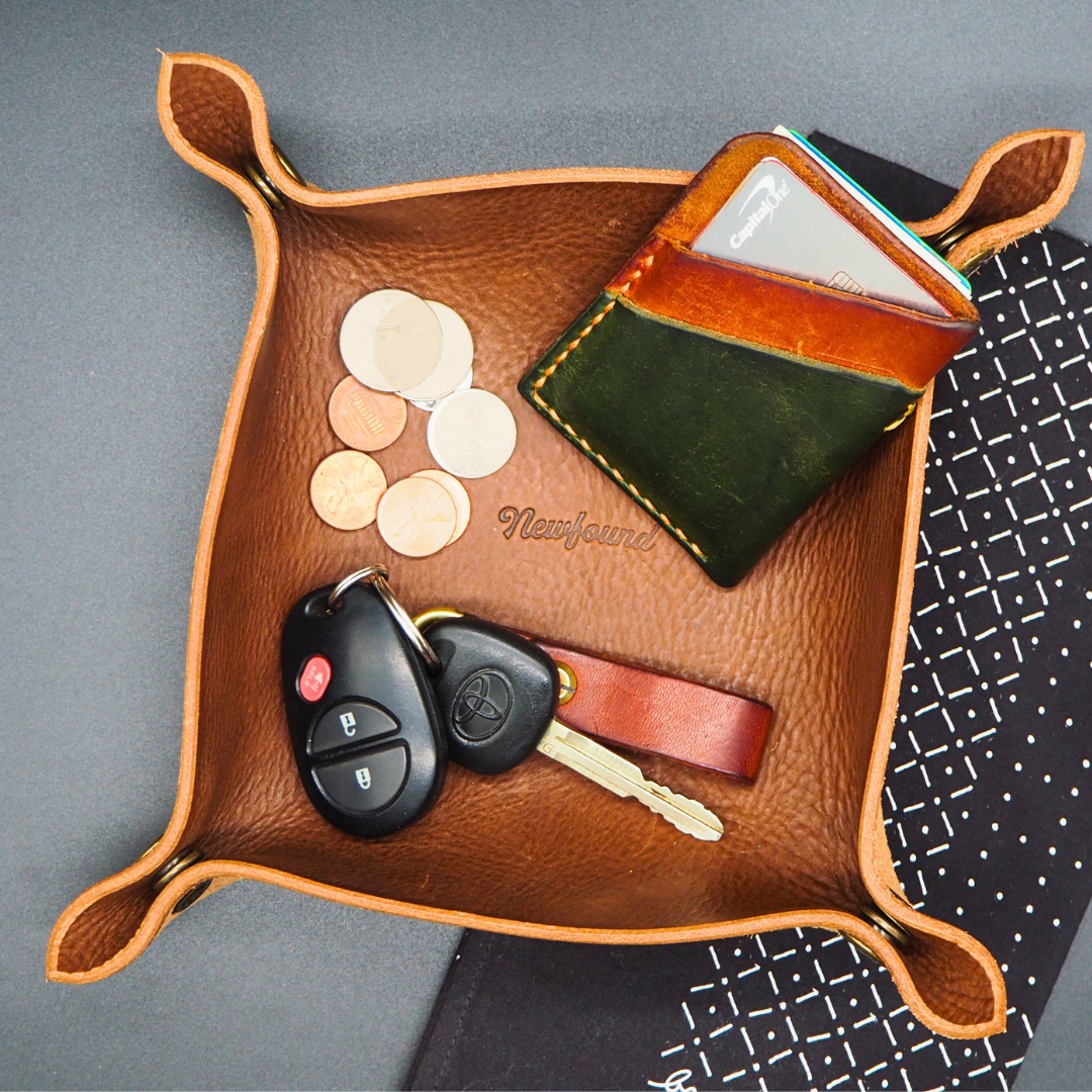 Group Workshop: Leather Catch All Tray