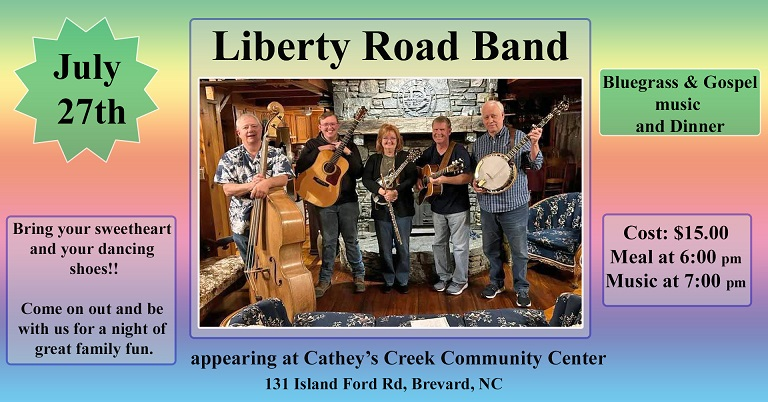 Liberty Road Band and dinner