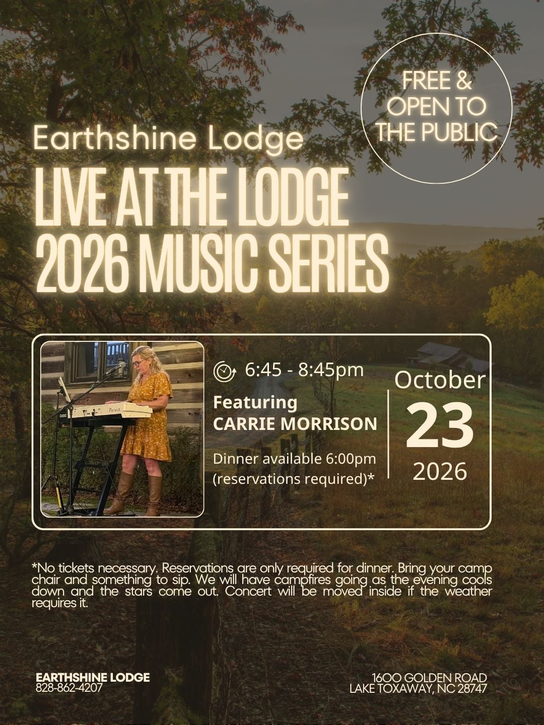 Live Music at the Lodge