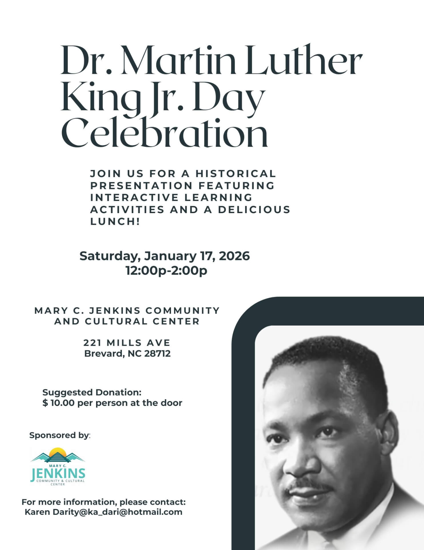 Dr. Martin Luther King Jr. Day Celebration