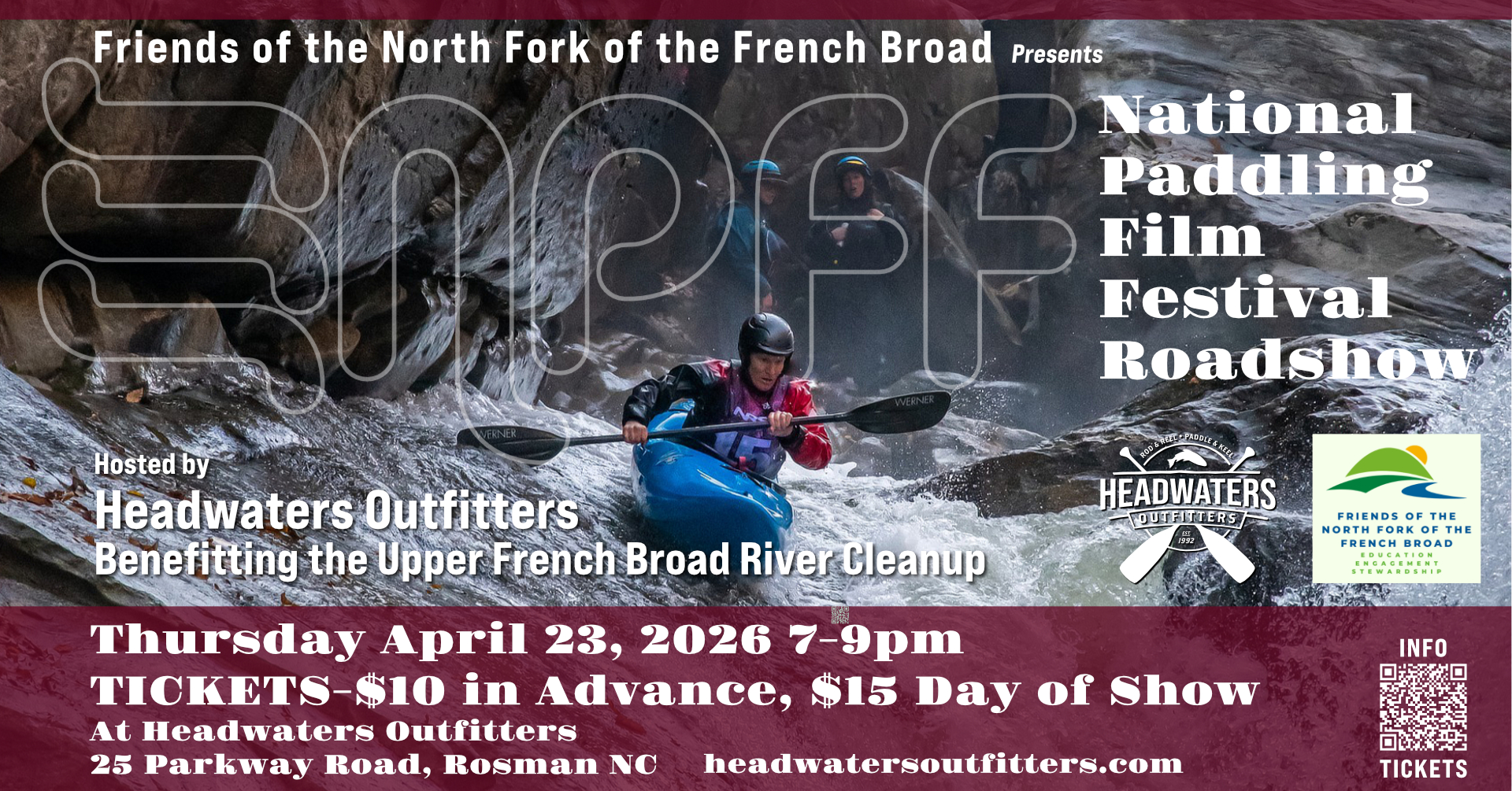 National Paddling Film Festival Roadshow