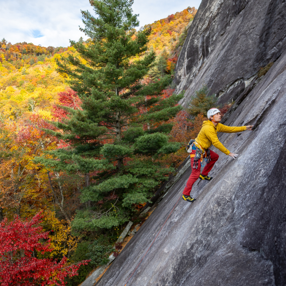 Rock Climbing Laurel Knob-explore-brevard