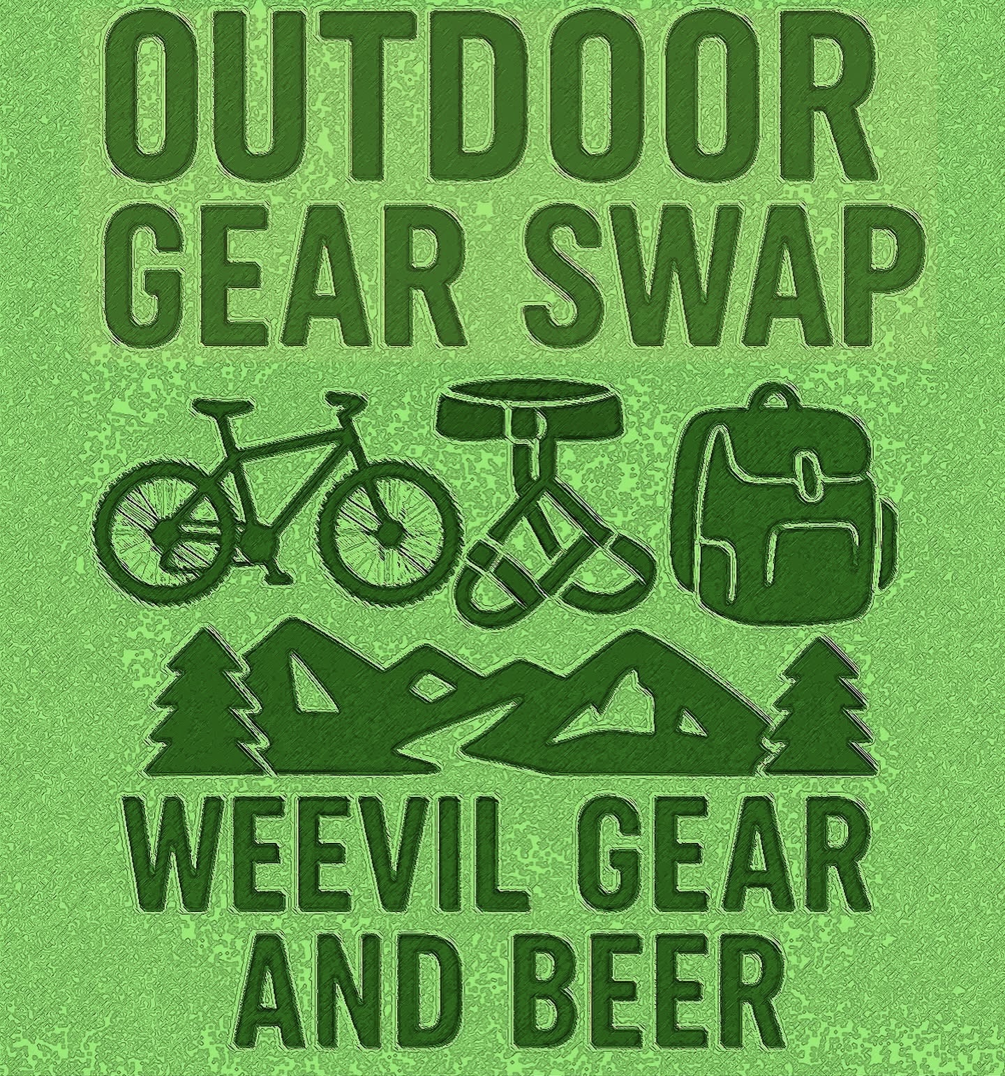 OUTDOOR GEAR SWAP at Weevil Gear & Beer