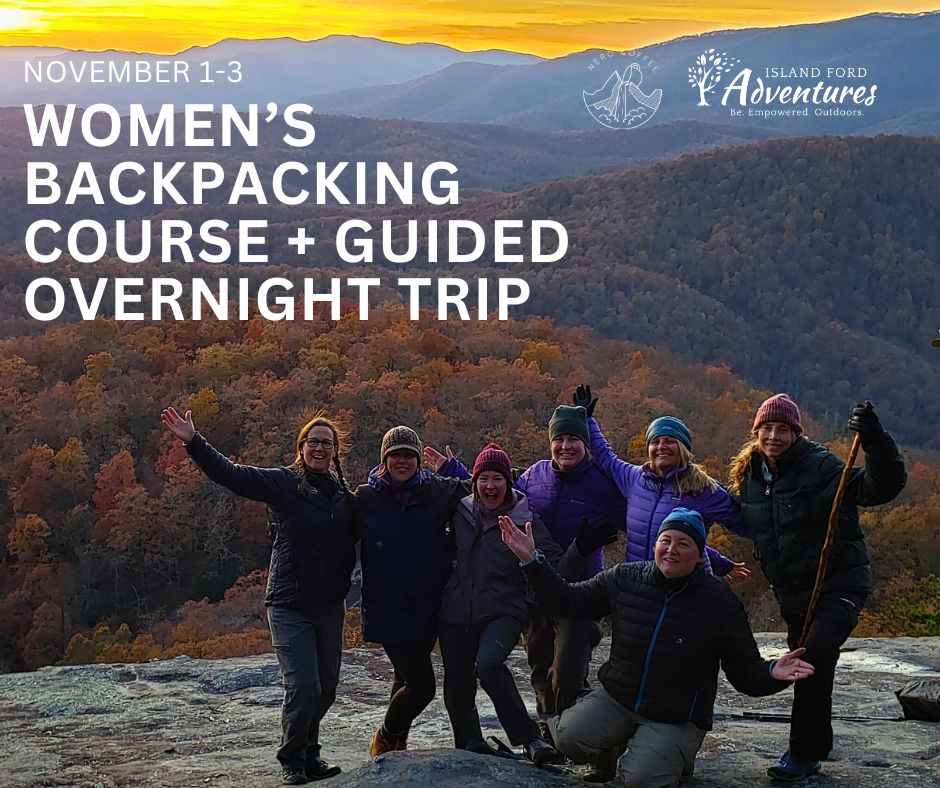 Women’s Full-Day Backpacking Course + Guided Overnight Trip