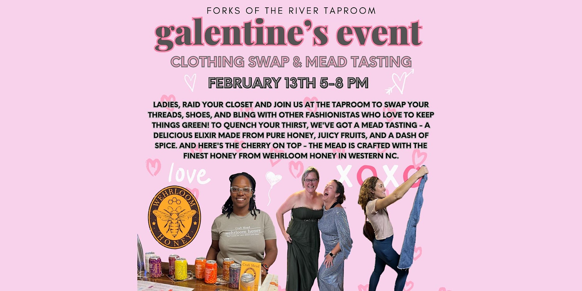 Galentine’s Clothing Swap & Mead Tasting