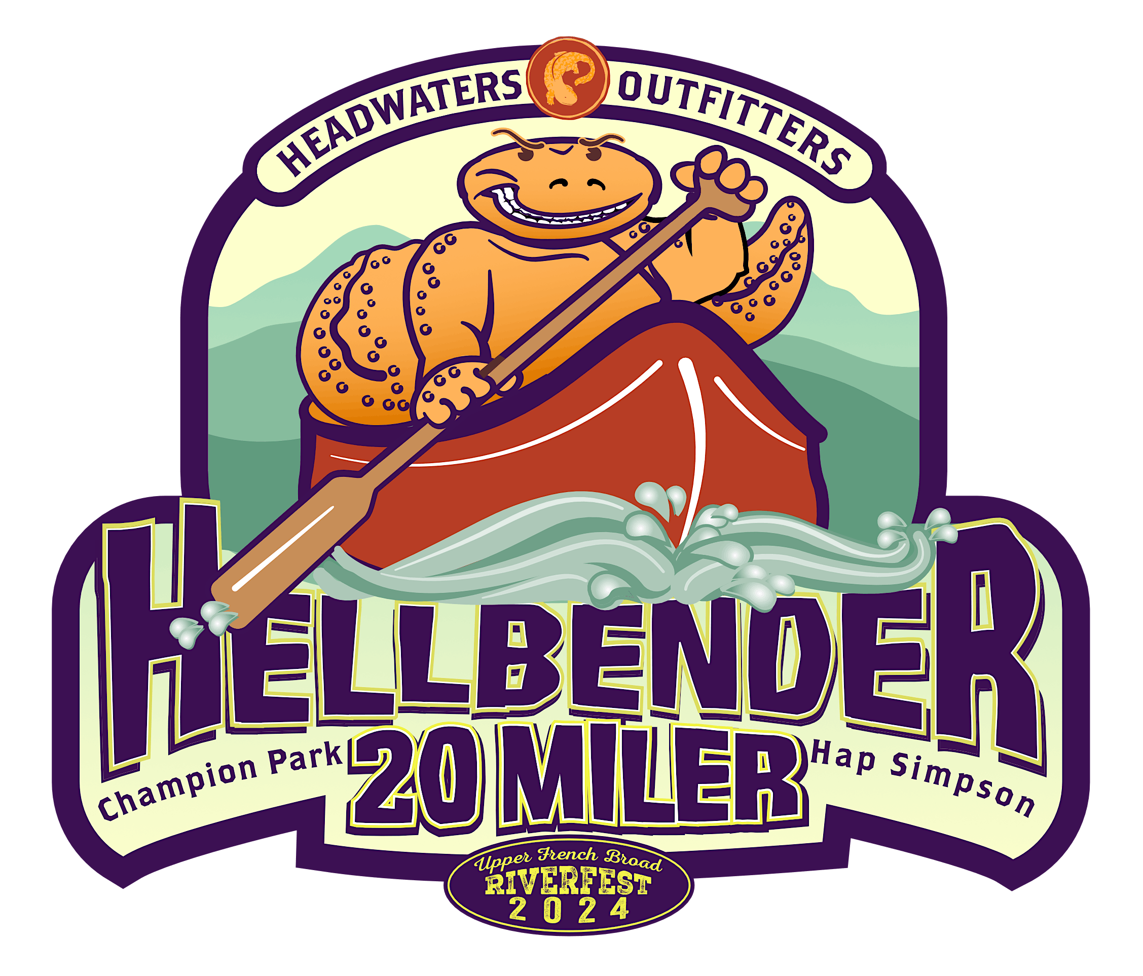 Hellbender 20 Mile Relay Canoe Race