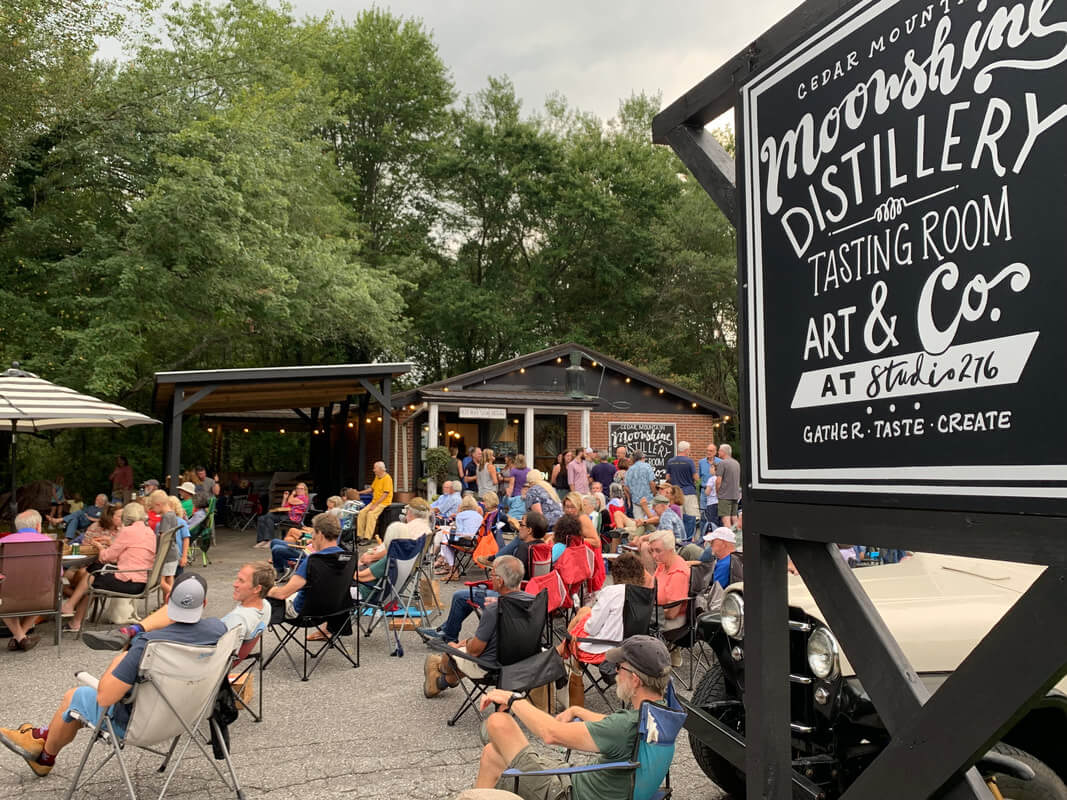 MUSIC+MOONSHINE at Cedar Mountain Moonshine Distillery