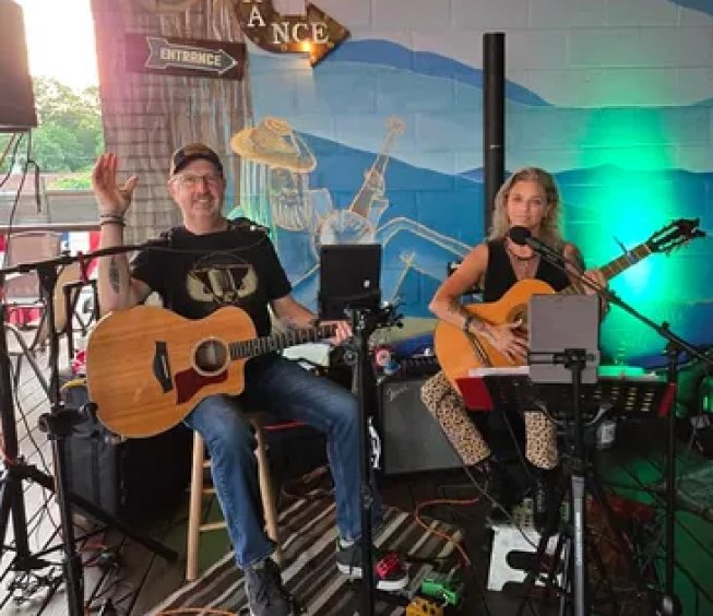 Live Music at Wine Down: The Right Fit Duo